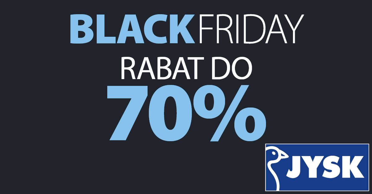 JYSK przygotował promocje na Black Friday