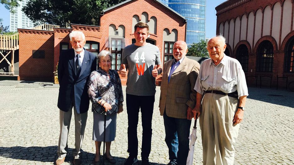 Filip Chajzer i powstańcy warszawscy