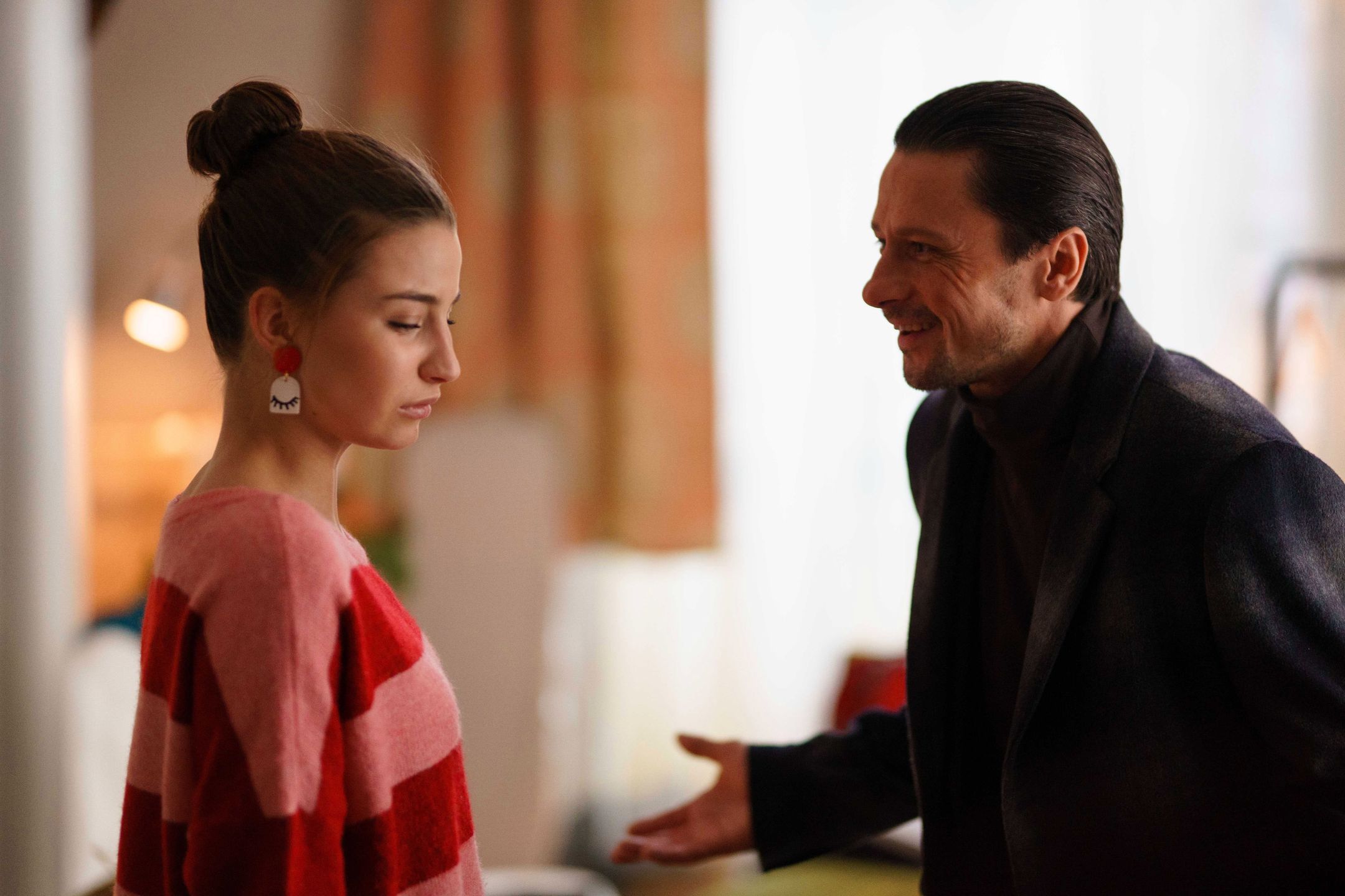 Zawsze warto_Ada (Julia Wieniawa) i Italian (Dariusz Majchrzak)