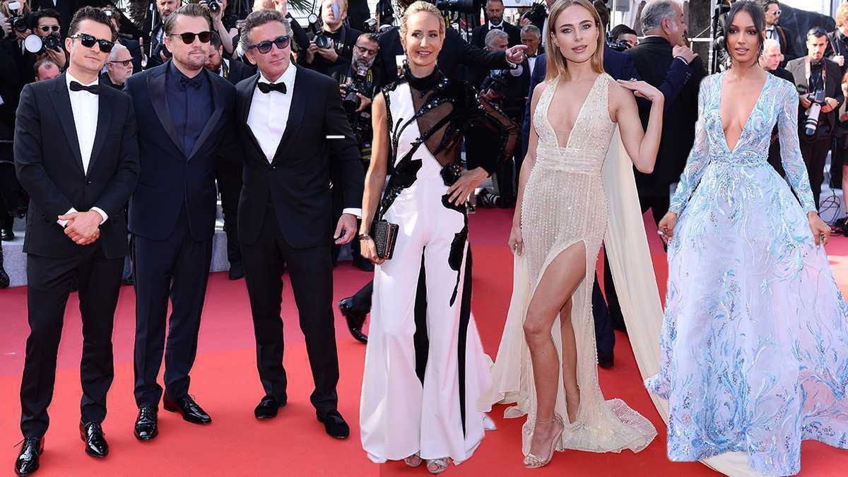 Cannes 2019. Premiera "Il Traditore" z udziałem gwiazd: Leonadro DiCaprio, Orlando Bloom, Kimberley Garner