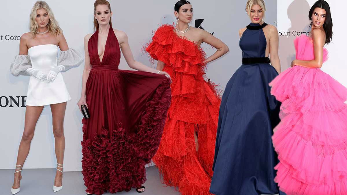 Cannes 2019. Gala amfAR z udziałem gwiazd: Kendall Jenner, Dua Lipa, Elsa Hosk