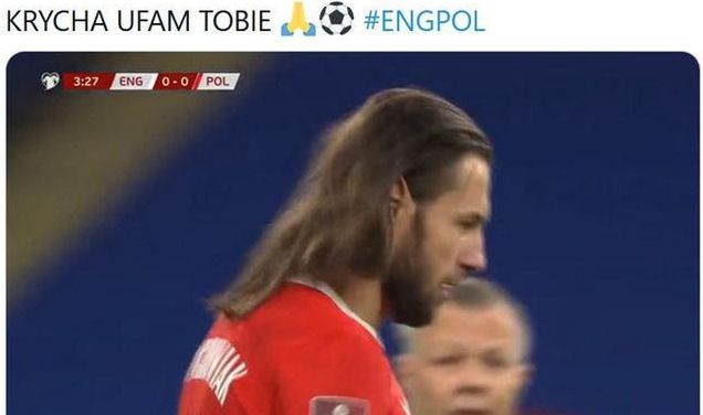 Grzegorz Krychowiak w długich włosach