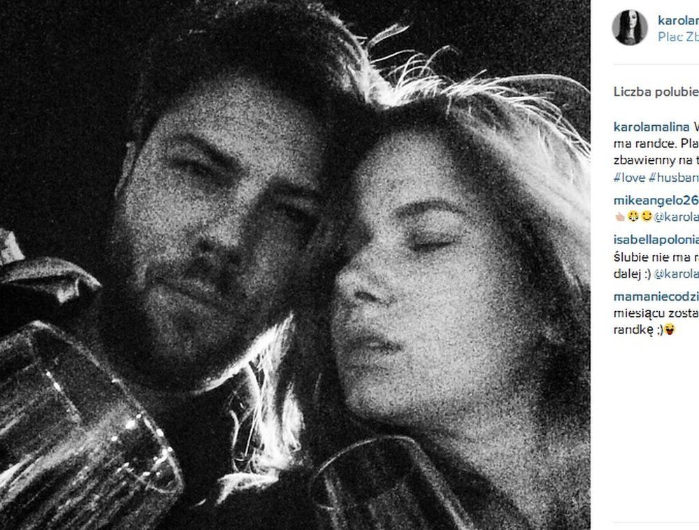 Karolina Malinowska i Olivier Janiak na randce