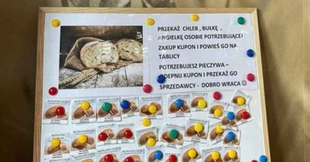 Akcja "zawieszony chleb" wywołała poruszanie w sieci. Każdy może pomóc