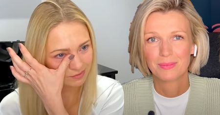 Basia Kurdej-Szatan u Magdy Mołek. Emocje wzięły górę. Gwiazda popłakała się ujawniając, jak potraktowali ją w TVP