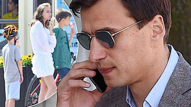 Jarosław Bieniuk dzieci rozmowa FaceTime