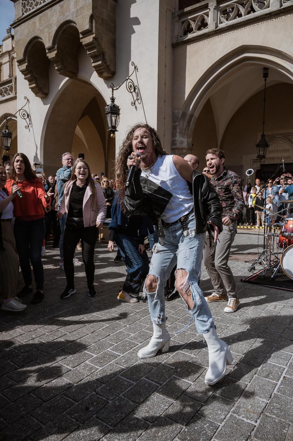 Michał Szpak w Krakowie. Hołd dla Freddie'ego Mercury'ego