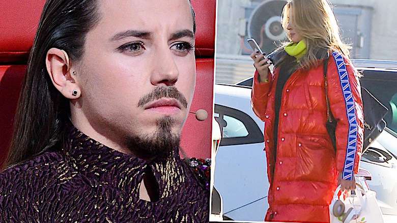 Michał Szpak i Marcelina Zawadzka buty