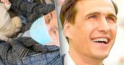 Pierwsza rodzinna sesja Jarosława Bieniuka ze wszystkimi dziećmi. Kazik właśnie poznał rodzeństwo