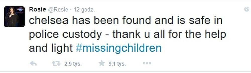 Córka Rosie O'Donnell odnalazła się