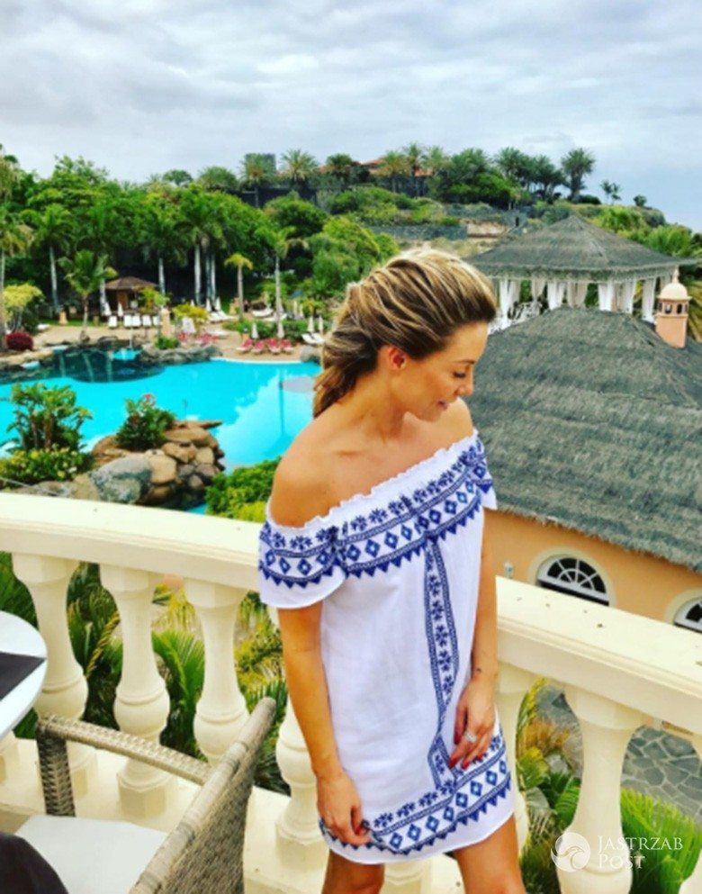 Małgorzata Rozenek w dziewczęcej stylizacji