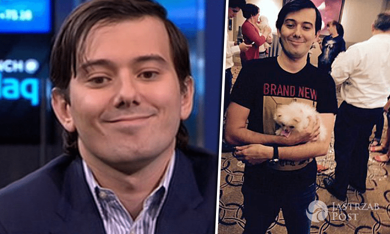 Martin Shkreli ubrudzony psią kupą