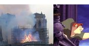 Katedra Notre Dame w ogniu. Mieszkał tam dzwonnik z powieści Victora Hugo i bajki Disneya