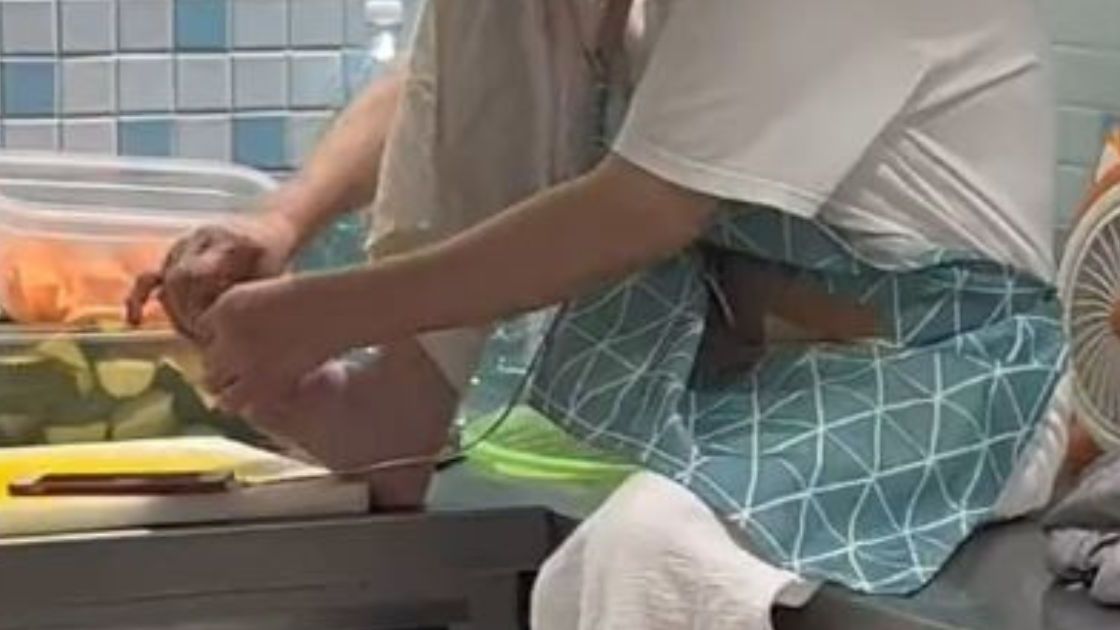 Skandal w wegańskiej restauracji- Pyszności, źródło: Tik Tok