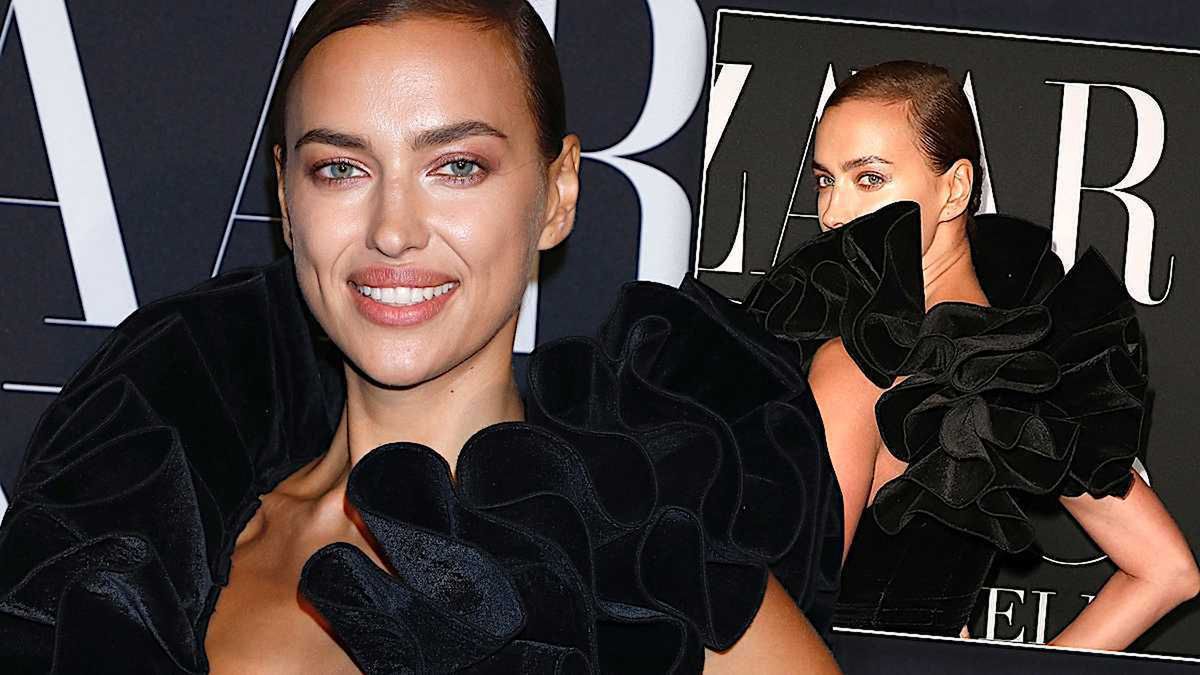 Irina Shayk w komplecie z H&M