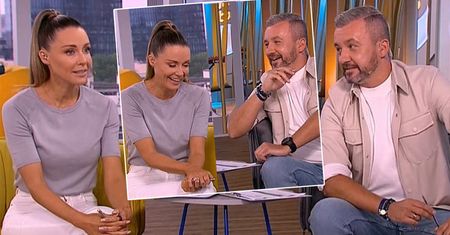 Małgorzata Rozenek i Krzysztof Skórzyński zaliczyli pierwszą wpadkę na antenie. Dawno się tak nie uśmialiśmy! Oni też nie zachowali powagi