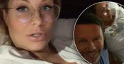Małgorzata Rozenek z wielkim ciążowym brzuchem ogląda Oscary z hotelowego łóżka. Ale się zaokrągliła!