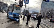 Wrocław: wypadek na Borowskiej - tramwaj zderzył się z busem