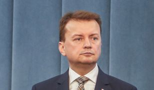 Mariusz Błaszczak oskarża "Wyborczą" o manipulację. "Podkładają informacje swoim wyznawcom"