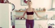 Anja Rubik skacze na skakance przy muzyce Rammstein! [wideo]