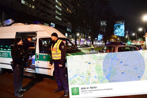 Tak możesz sprawdzić czy bliscy w Berlinie są bezpiecznni. Policja podała numer. Facebook uruchomił aplikację