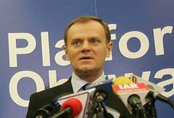 Tusk prosi L.Kaczyńskiego o dobrą prezydenturę