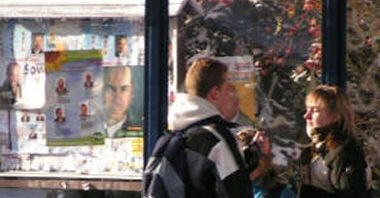 Walka z plakatami wyborczymi