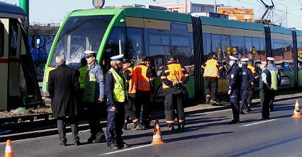 Wypadek w Poznaniu