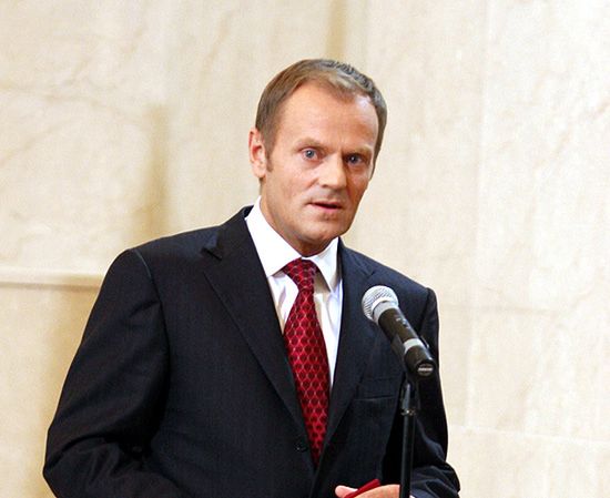 Tusk: tarcza szansą na rozwój woj. pomorskiego