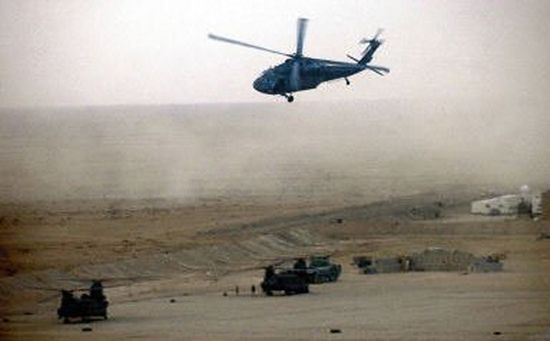 Dwa amerykańskie śmigłowce rozbiły się w Bagdadzie