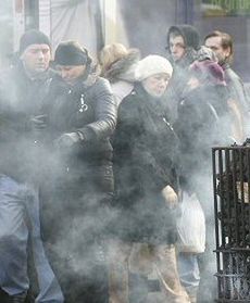 Koksowniki na ulicach Katowic