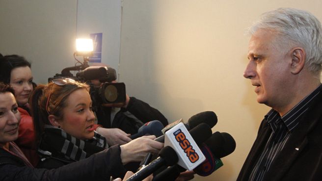 Przewodniczący zarządu Regionu Śląsko-Dąbrowskiego NSZZ "Solidarność" Dominik Kolorz