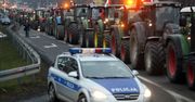 Rolnicy znów blokują drogę pod Warszawą