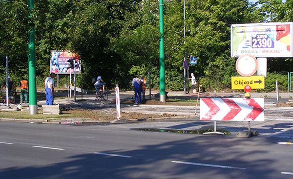 Kolejne utrudnienia w ruchu. Przebudowa torowiska przy ul. Grabiszyńskiej