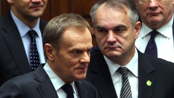 Donald Tusk i Waldemar Pawlak