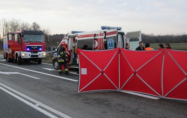 Tragiczny wypadek pod Brzeskiem. Nie żyją dwie osoby