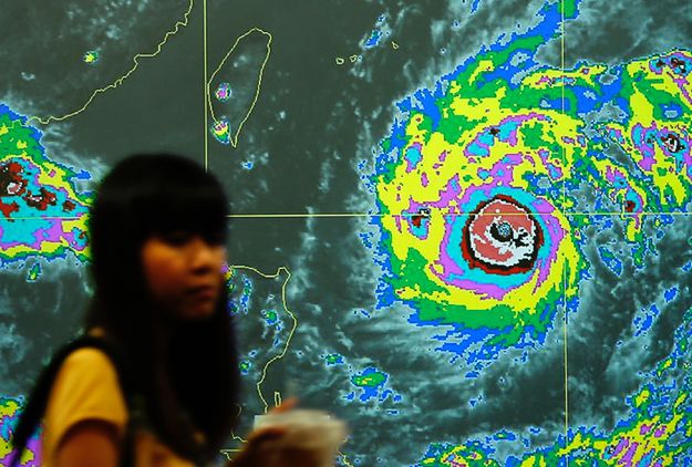 Do Tajwanu zbliża się tajfun Nepartak. Ewakuowano turystów, odwołano loty i zamknięto szkoły