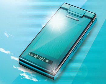 Wodoodporny telefon zasilany energią słoneczną od Sharpa