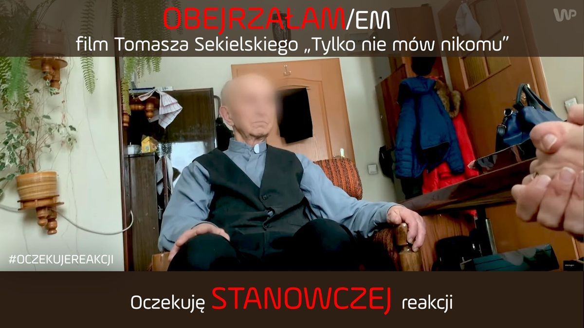 #OczekujeReakcji. Film Sekielskiego musi spowodować konkretne decyzje