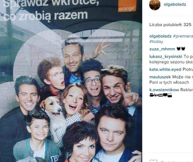 Nowe gwiazdy w reklamie Orange. Fot. Instagram.com