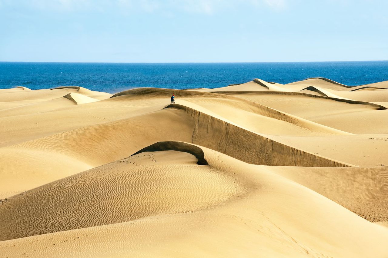 Wydmy Maspalomas.  Turystyczny hit dla fanów piasku