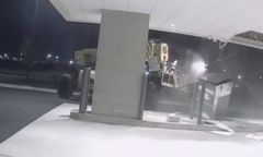 Ukradł bankomat. Użył do tego... wózka widłowego