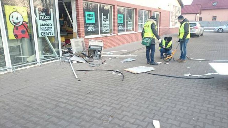 Do wybuchów bankomatów dochodzi też w Polsce