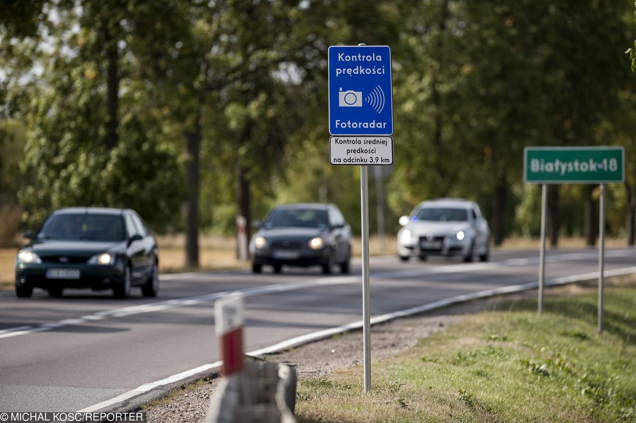 Nowe znaki drogowe już w sierpniu. Dotyczą odcinkowego pomiaru prędkości