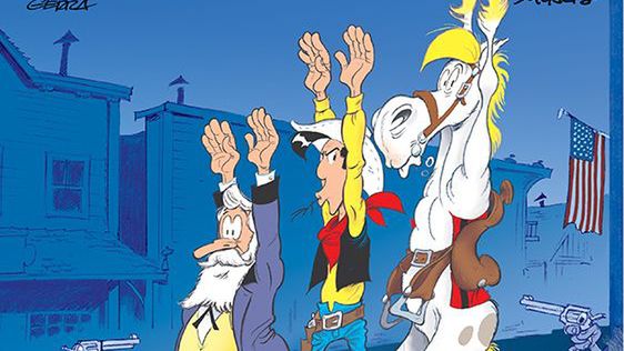 Lucky Luke. Człowiek z Waszyngtonu. Tom 73