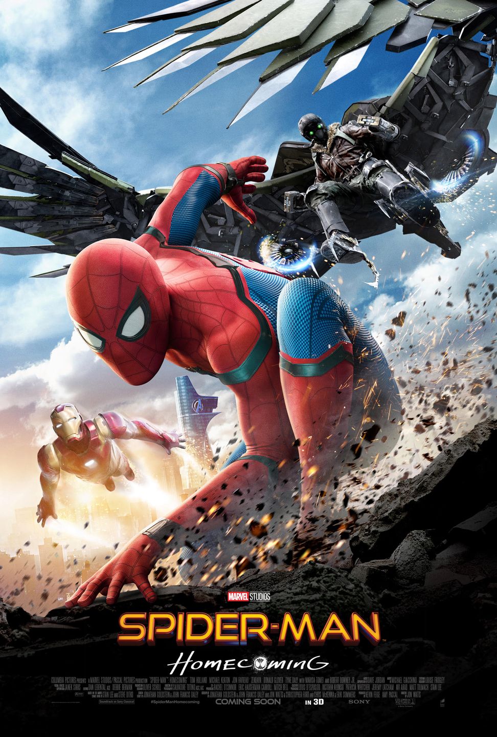 Plakat filmu "Spider-Man: Homecoming" 
