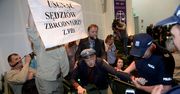 Bójka w Sądzie Najwyższym. Policja użyła siły