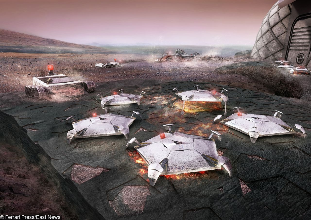 Tak może wyglądać pierwsze osiedle na Marsie. Plan budowy domków 3D od projektantów Apple'a