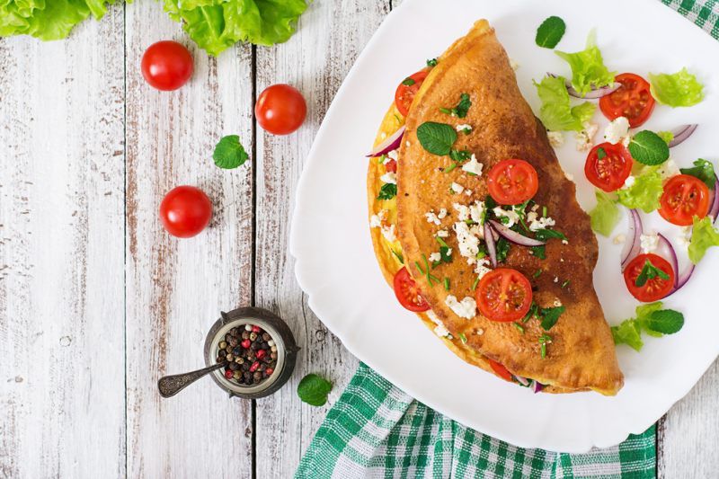 Omlet idealny - na słodko i pikantnie