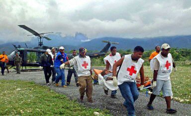 Krytyczna sytuacja powodzian na Haiti